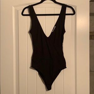 Zara ribbed bodysuit
